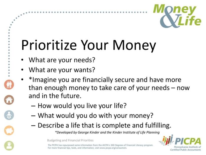 Finances prioritize frugal