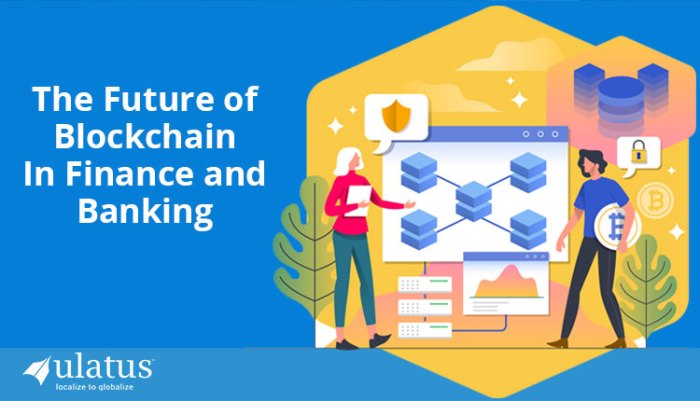 Banking blockchain technology industry sector future