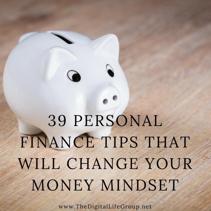 Changing your personal finance mindset for a debt-free lifestyle